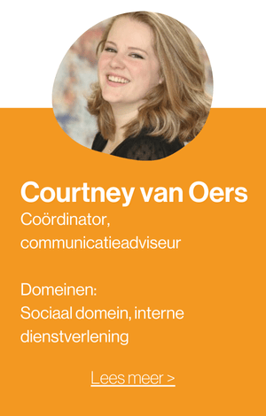 Publiek Maatwerk Consultant Courtney van Oers