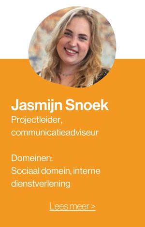 Publiek Maatwerk Consultant Jasmijn Snoek